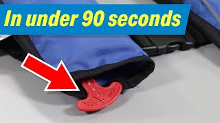 How to Convert your Inflatable Life Vest from Automatic to Manual Only