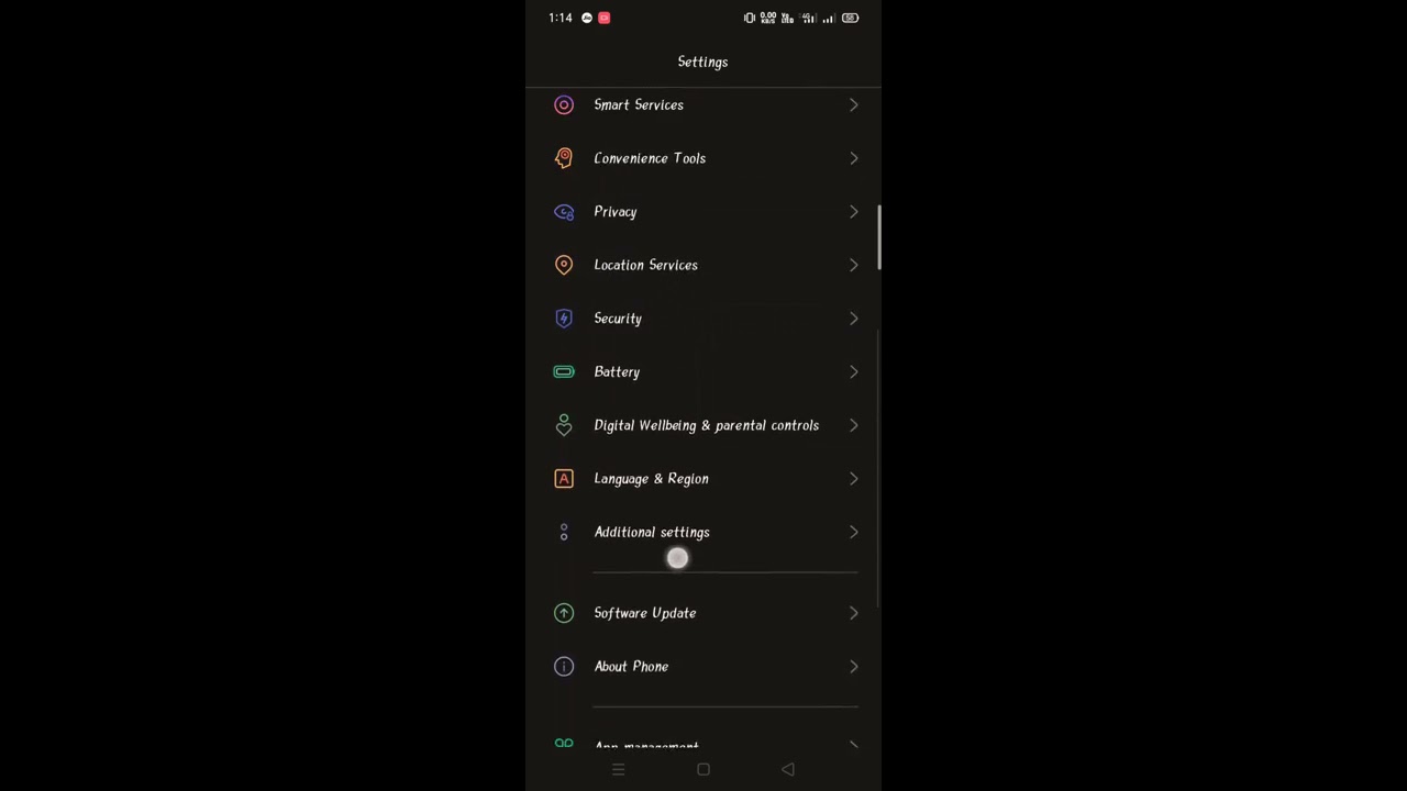 Realme 5 android 10 and realme UI C47 update