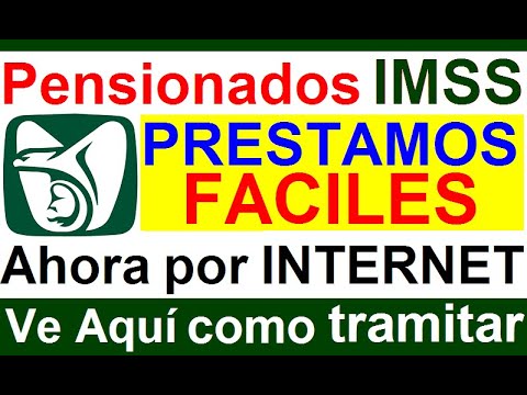 PRESTAMOS FACILES Y SEGUROS PARA PENSIONADOS IMSS, YA PUEDES TRAMITAR TU PRESTAMO !!, VE AQUI COMO !