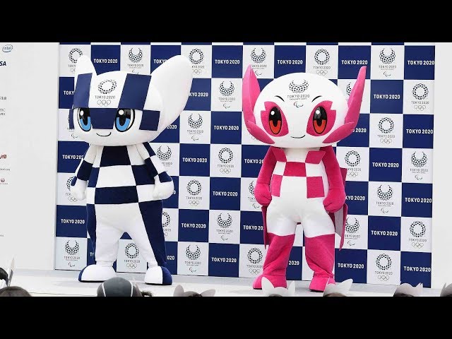 Tokyo unveils official mascots for 2020 Olympics - YouTube