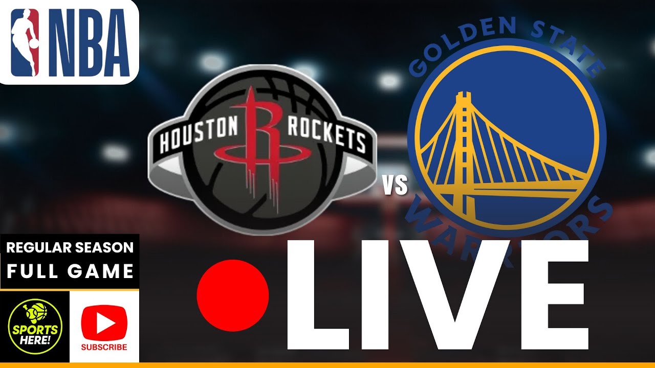 LIVE: Houston Rockets x Golden State Warriors NBA REAL-TIME PLAY BY PLAY | NBA CUP