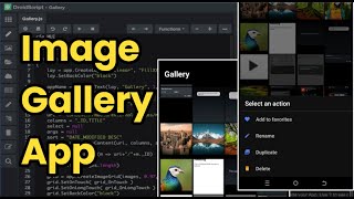 Creating Image Gallery App