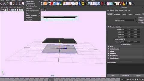 Maya Particle Simulation