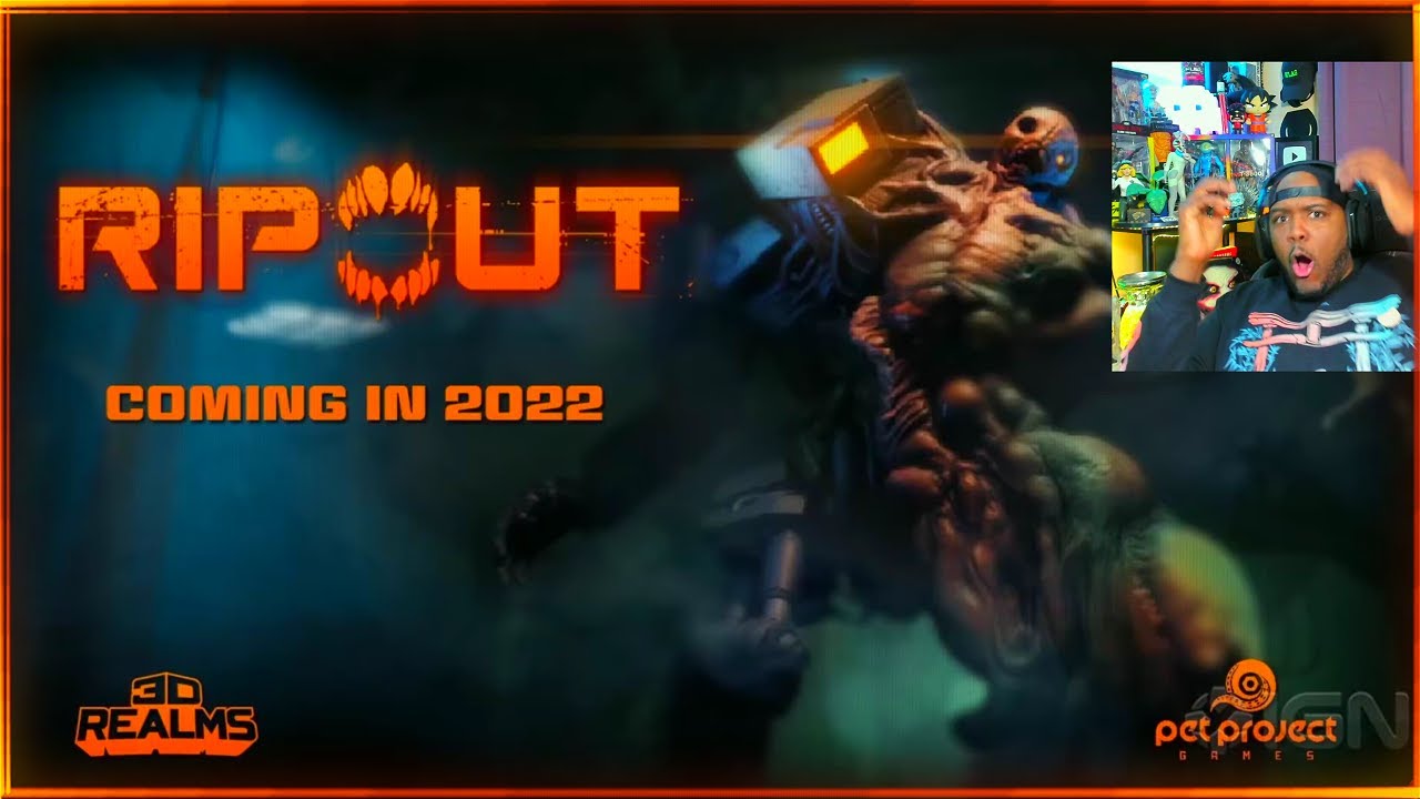 RIPOUT OFFICIAL 3D REALMS GAMEPLAY TRAILER REACTION (UNREAL ENGINE TO THE MAX!)🔥