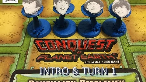 Conquest of Planet Earth -SOLO- Intro & Turn 1