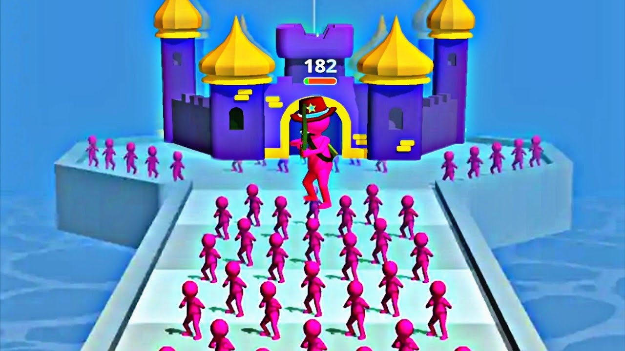 Join Clash 3d - New Update ,New Bosses ,Castles ,New Levels Gameplay Part 79