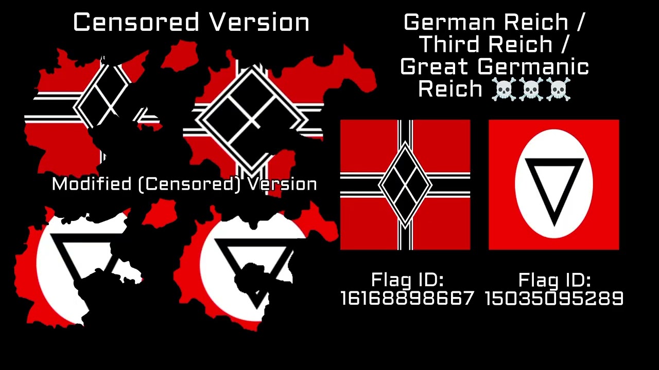 German Decal Flag IDs For Roblox Ironassault Roblox Flags 