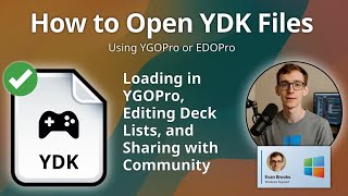 YDK File Format: Open Yu-Gi-Oh Deck Files