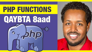 PHP - Functions - Somali Beginner Tutorial Part 8