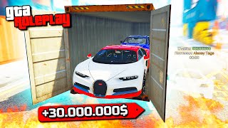 КОНТЕЙНЕРЫ на ВСЕ 37 ЛЯМОВ! +30.000.000$ ДИКИЙ ОКУП! - БИТВА ЗА КОНТЕЙНЕРЫ (GTA 5 RP / RADMIR)