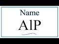 Aluminum Phosphide and Ionic Compounds