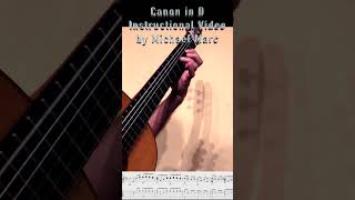 Canon In D - Advanced Guitar Tutorial/Lesson/Instructions with Tabs - Free Part 52