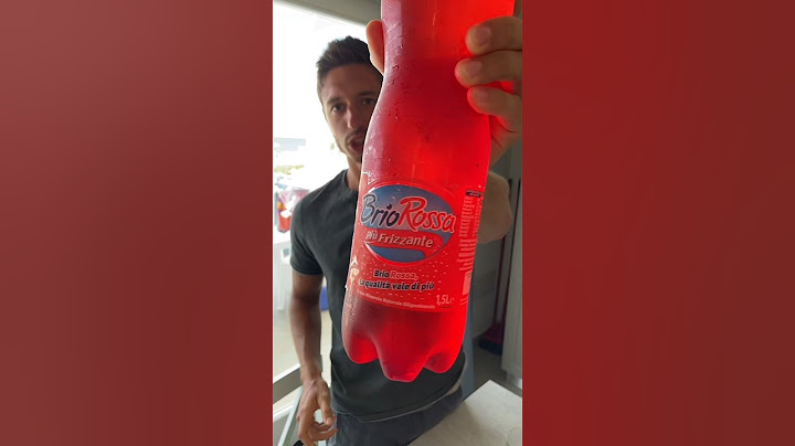 Ho comprato L acqua più frizzante in vendita nei supermercati #acqua #frizzante #briorossa