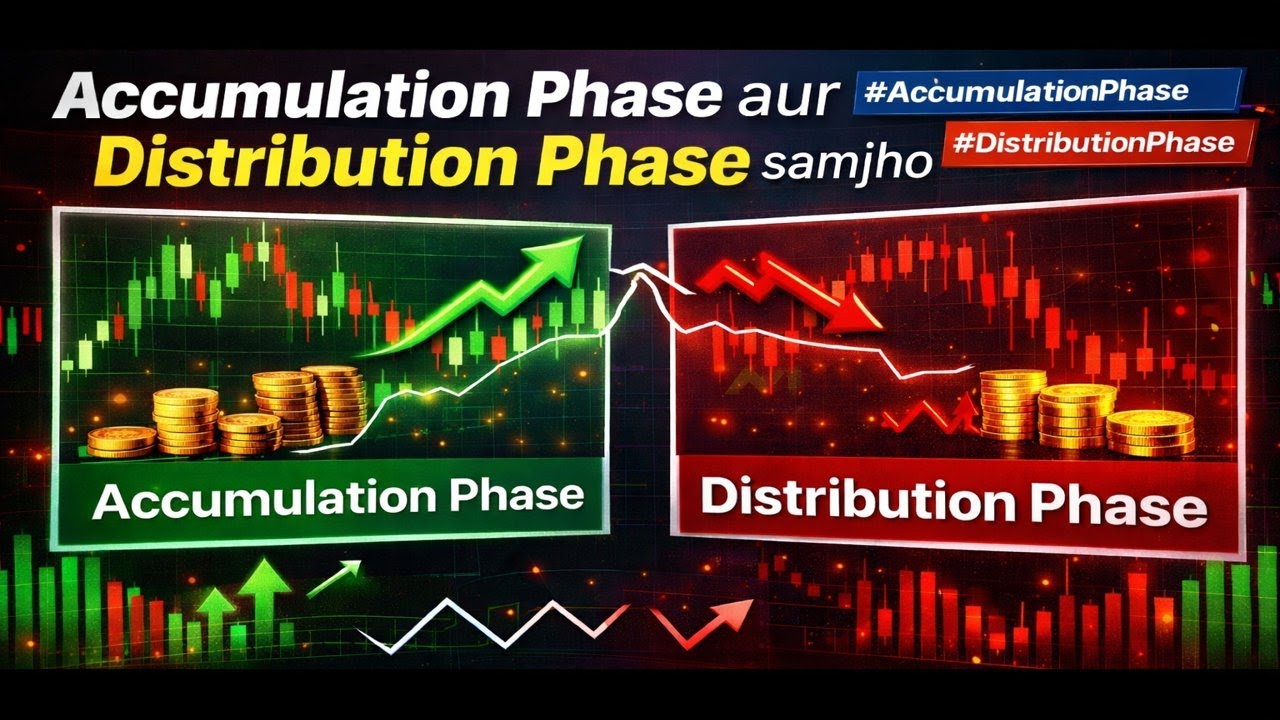 “Accumulation Phase aur Distribution Phase samjho 📈📉