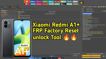 Xiaomi Redmi A1+ FRP Factory Reset unlock tool