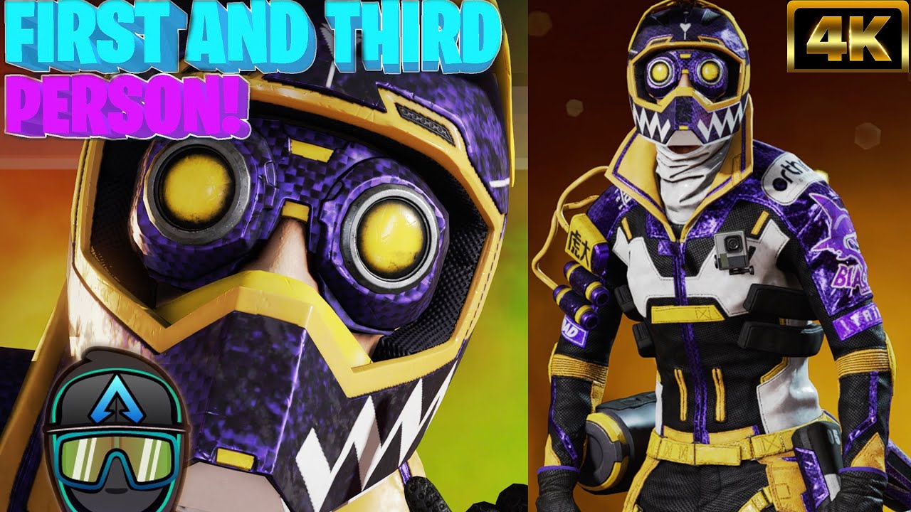 Apex Legends Legendary Octane Extreme Measures Skin Showcase In 