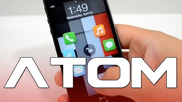 Atom | Cydia Tweak: New Redesigned Lock Screen With Quick Access to Favorite Apps *MUST HAVE TWEAK*