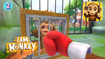 I Am Monkey Part 2 – Chaos in the Cage at the Zoo!