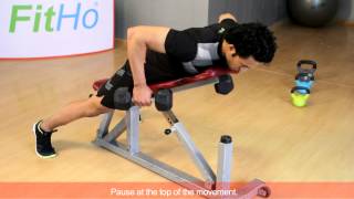 Incline Bench Pull