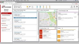 Axxess l Home Health Agency Software Clinician Planner screenshot 1