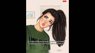 attitude quotes for girls| motivational quotes for girls #motivation #attitude #attitudestatus screenshot 2