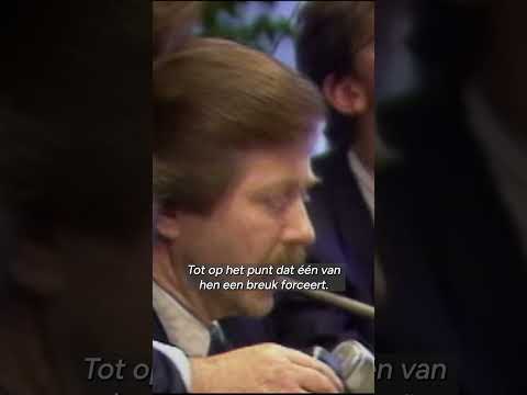 Val van een