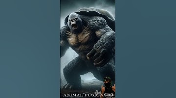Evolution of a Turtle Monster! A Fusion Beyond Imagination! #animals #animalfusion #ai #shortsvideo