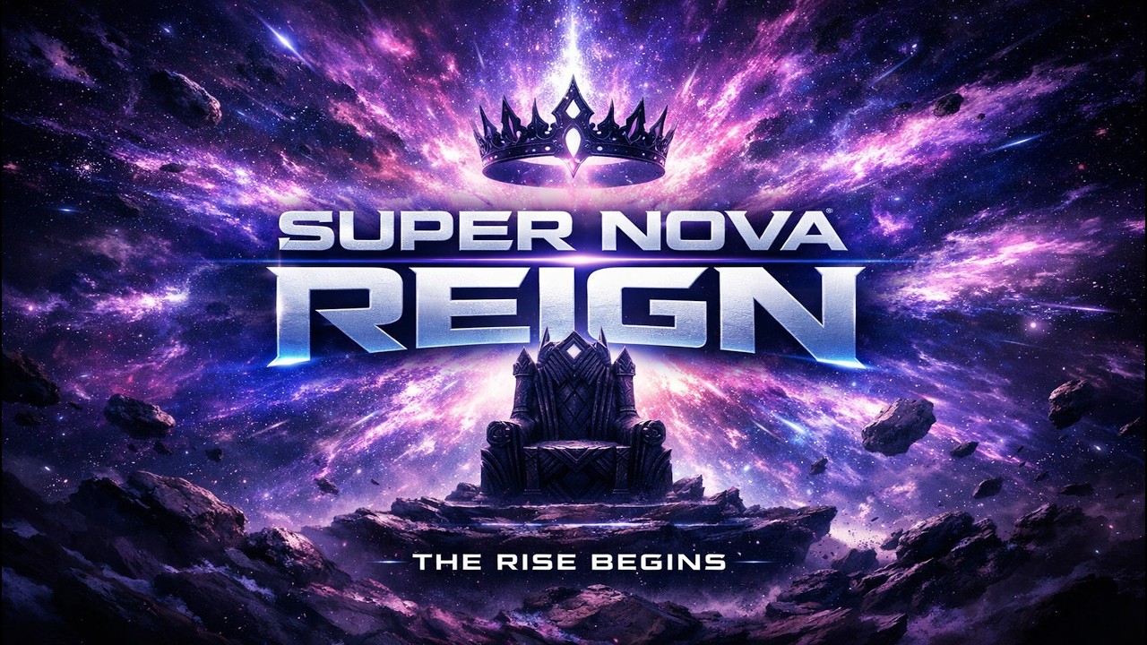 SUPER NOVA REIGN 🔥 Cosmic Trap Anthem | Official Music Video
