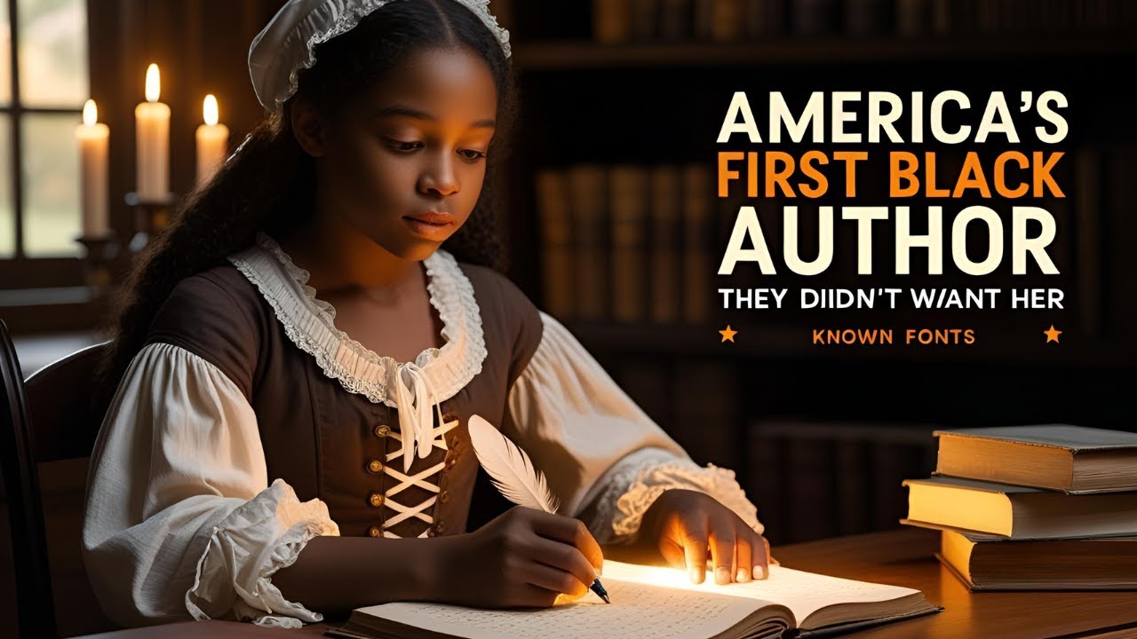 ENSLAVED GIRL Became America’s FIRST Black Author ✍🏾📖 They Tried to Erase Her”