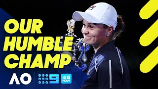 Ash Barty lost for words as she soaks in historic achievement | Australian Open 2022