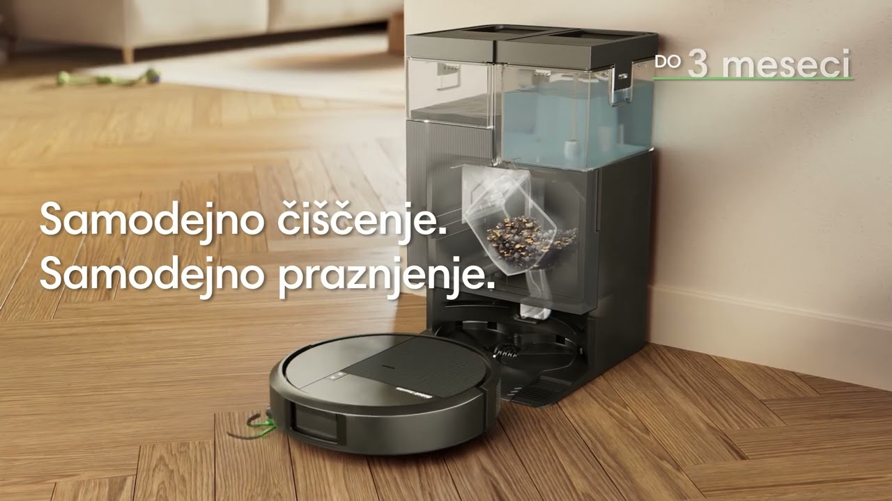 Roomba Plus 415 Combo AutoWash Black | Predstavitev izdelka | 45 s