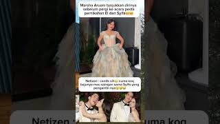 Marsha Aruam tunjukkan bajunya sebelum datang ke pesta pernikan El dan Syifa🤭#marshaaruan