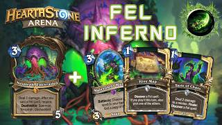 Nespirah Fel Chaos Brings Despair To Opponents | Demon Hunter Hearthstone Arena Underground