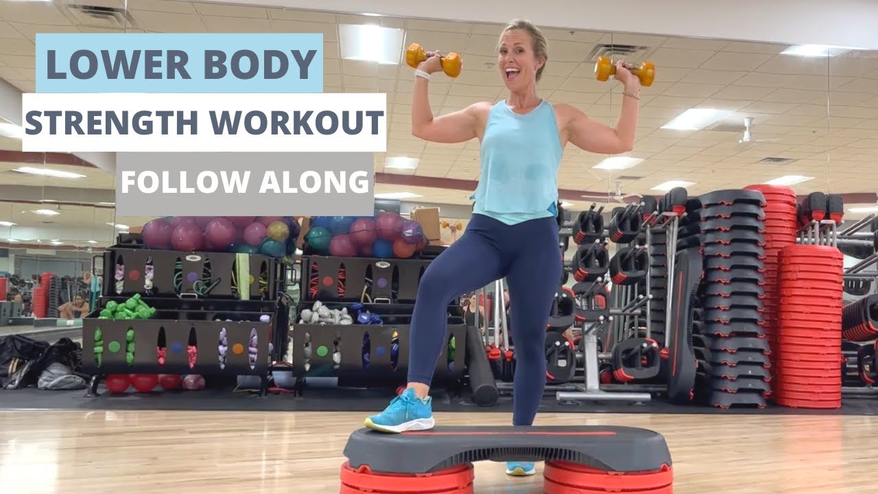3 MINUTE Lower Body Strength Workout With Weights - No Repeat - YouTube