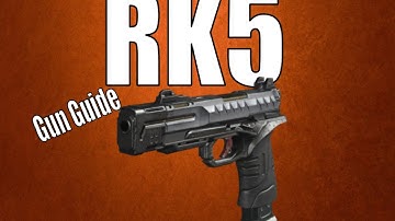 RK5 QUICK GUN GUIDE & BEST CLASS SETUP! - RK5 Pistol SMG Gun Guide OP GUN