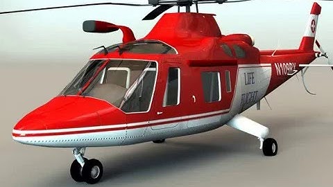 3D Model   Agusta A109 Helicopter   at 3DExport.com