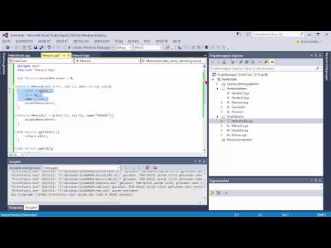 C++ Tutorial [071] - Initialisierungsliste GERMAN