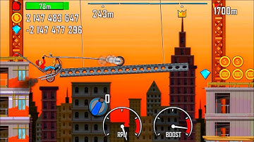 hill climb racing - chopper on construction 🚧  | android iOS gameplay  #399 Mrmai Gaming