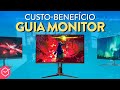 Qual MELHOR MONITOR CUSTO BENEFÍCIO ATUALMENTE?? // opções baratas, gamer 144hz, ultrawide e 4K!!