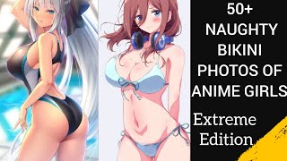 50+ SEXY BIKINI ANIME GIRLS PHOTOS AT BEACH||NAUGHTY PHOTOS||DONT MISS❤️❤️❤️🥵🔥💋|Genshin Impact| screenshot 1