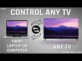 Control your android tv from computer or laptop windows10  windwos11 control  2022