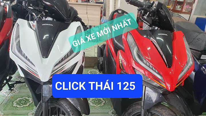 Click thái 125i 2023 giá bao nhiêu