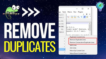 How to Remove Duplicate Lines in Notepad++ (2024)