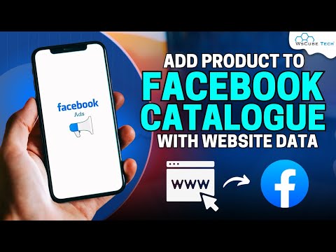 Easiest Way to Add Products into Facebook Catalog using Website Data | Facebook Ads 2023
