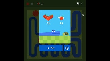 Beating the Snake Game!! !!Small Map: Flying Apples: Turtle Speed!!
