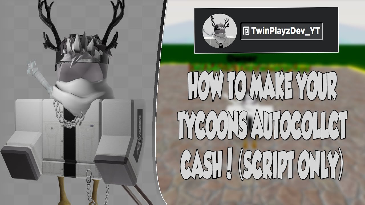 How To Make A Autocollect Cash Script For Your Roblox Tycoon In Roblox Studio 2020 Youtube - roblox tycoon dropper script