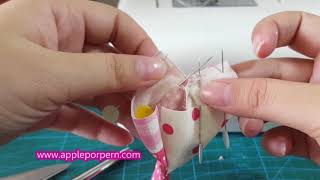 เย็บชุดตุ๊กตา สร้างรายได้เสริมง่ายๆ Part2 How to make blythe dress DIY