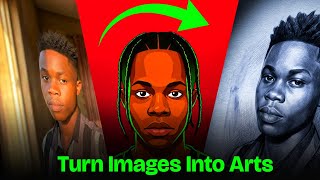 كيفية تحويل أي صورة إلى عمل فني ينتشر بسرعة (شرح كامل) screenshot 5