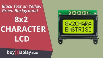Character Display LCD 8x2 Arduino Module,HD44780,Array LED Backlight