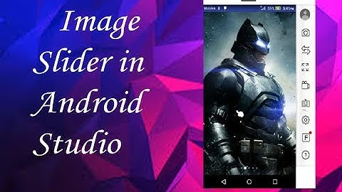Image Slider in Android Studio